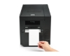 Billede af Storformat Zebra ZC10L ID kortprinter. ZC10L