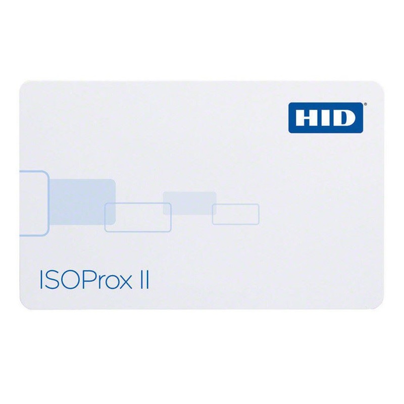Bilde av Blank white cards HID™ ISOPROX II RFID (H10301 26 bit format) Proximity. 70102071 (DE,SE,NO,FI,RO,PL)