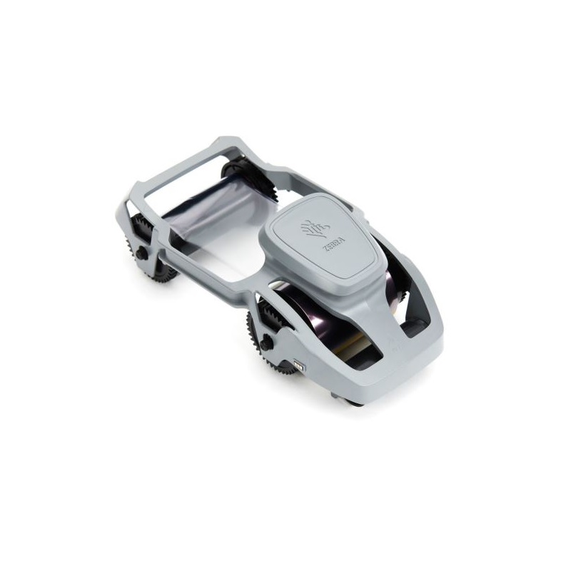 Billede af Zebra ZC350 4-farve farvebånd (YMCKLL). Zebra 800350-563EM. ZEB-800350563EM